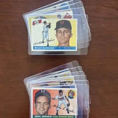 1955 Topps Baseball Cards