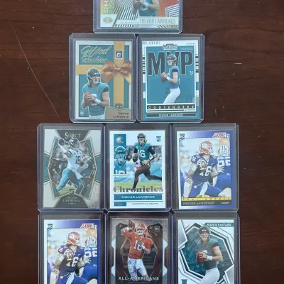 Trevor Lawrence Rookie Card Lot