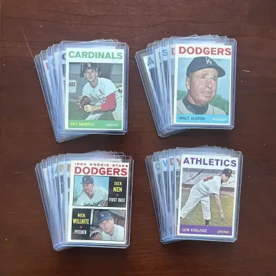 1964 Topps Baseball Cards.