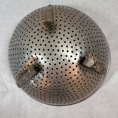 Vintage Aluminum Footed Kitchen Colander Strainer
