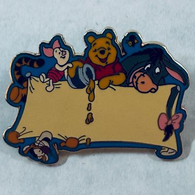 Vintage 2005 Disney Official Pin Trading Winnie the Pooh & Friends Lapel Pin