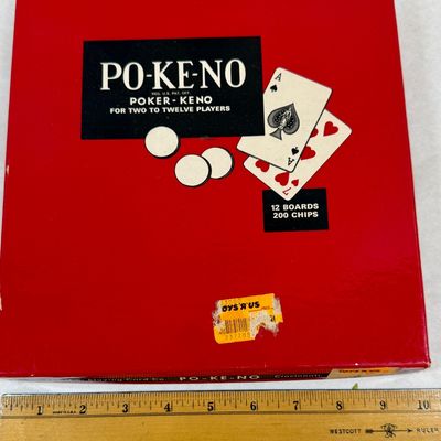 Vintage Vintage Po-Ke-No Board Game by US Playing Card Co.