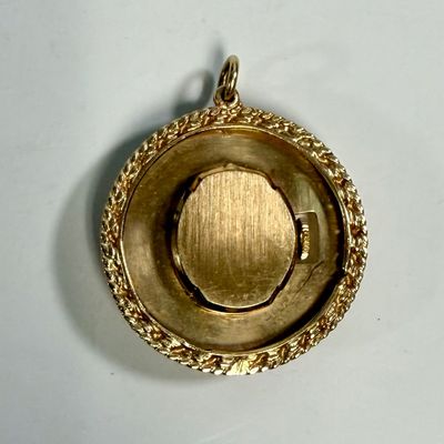 Vintage Gold Tone Pendant Watch