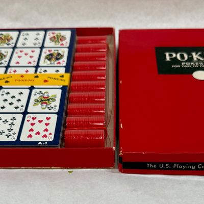 Vintage Vintage Po-Ke-No Board Game by US Playing Card Co.