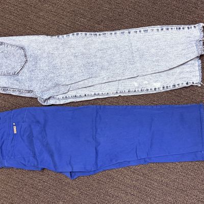 Lot of 2 Pairs Women's Cropped Jeans - Chico's & Seethrusoul Size 1 / 30