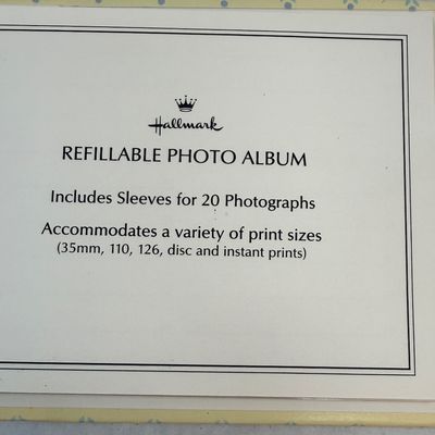 Vintage Hallmark Grandma's Show-And-Tell Refillable Photo Album with Box