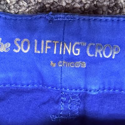 Lot of 2 Pairs Women's Cropped Jeans - Chico's & Seethrusoul Size 1 / 30