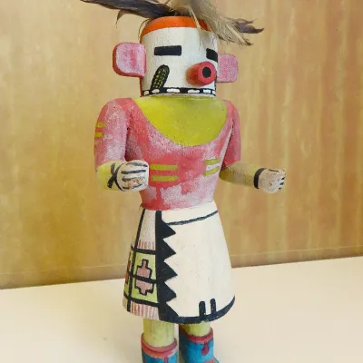 Sale Photo Thumbnail #273: Kuwan Heheya cottonwood kachina