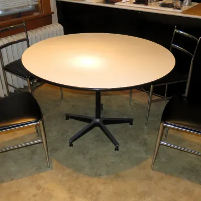 Sale Photo Thumbnail #216: 1953 Eames for Herman Miller 45" contract base table