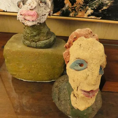 Sale Photo Thumbnail #88: Roy Cartwright expressionist busts