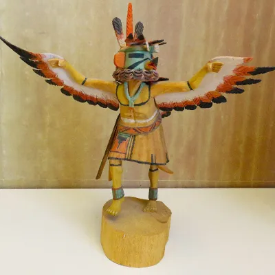 Sale Photo Thumbnail #288: Eagle Kachina by Coolidge Roy Jr.