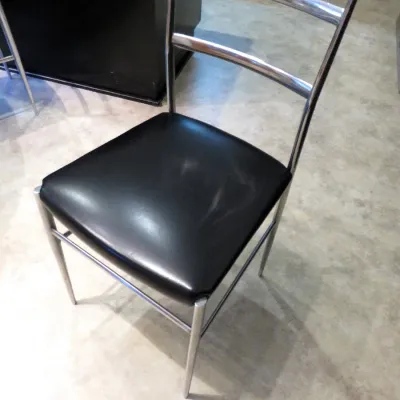 Sale Photo Thumbnail #218: 4 Otto Gerdau chrome & vinyl chairs