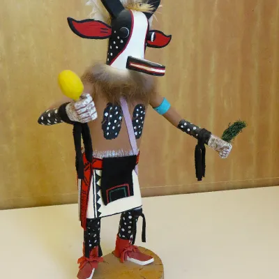 Sale Photo Thumbnail #317: Hopi cow kachina