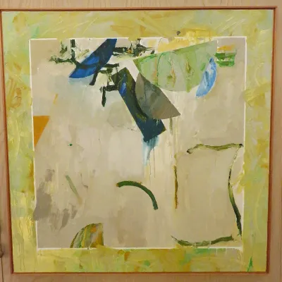Sale Photo Thumbnail #110: Roland Ginzel untitled Acrylic on canvas
