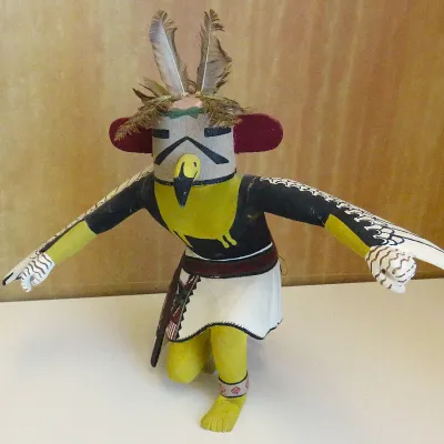 Sale Photo Thumbnail #296: Hopi eagle kachina
