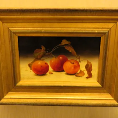 Sale Photo Thumbnail #121: Patrick Farrell "Wild Apples" oil painting