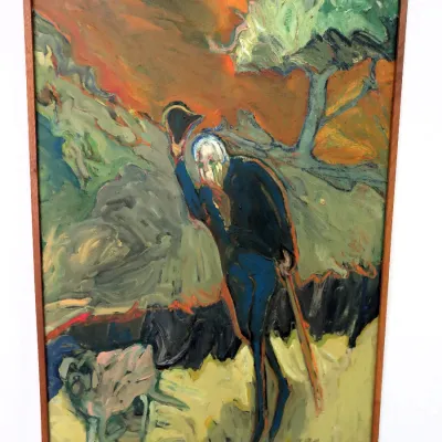 Sale Photo Thumbnail #420: Robert Post "Faust's Easter Walk" 1962