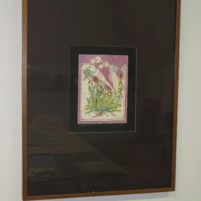 Sale Photo Thumbnail #422: Ellen Lanyon "Sketch Starwort Phenomena" 1981