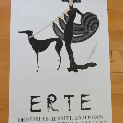 Sale Photo Thumbnail #561: Erte exhibition poster