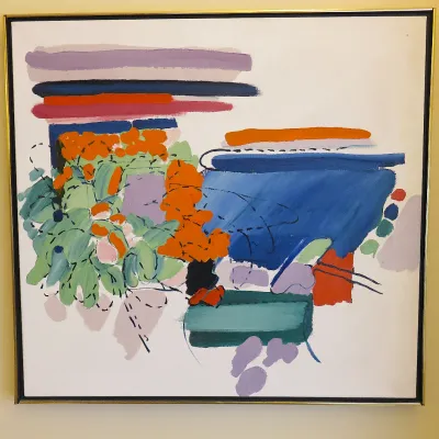 Sale Photo Thumbnail #63: George Kokines untitled 1967 oil on canvas