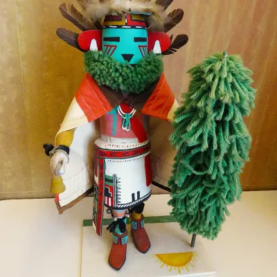 Sale Photo Thumbnail #301: Morning singer kachina