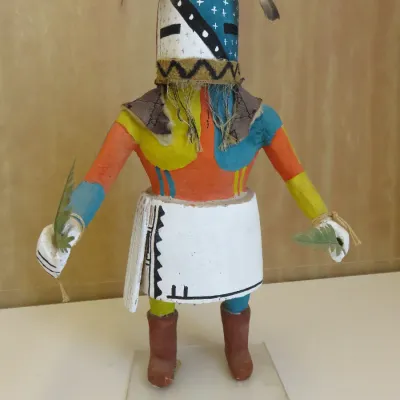 Sale Photo Thumbnail #279: Hopi cottonwood Sikyachantaka kachina