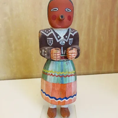 Sale Photo Thumbnail #281: Hopi cottonwood maiden kachina