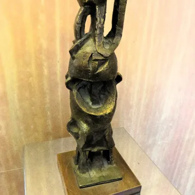 Sale Photo Thumbnail #21: Albrecht Henselmann bronze