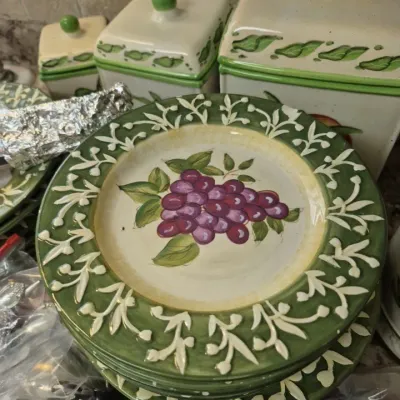 Sale Photo Thumbnail #68: Vintage Assorted Fruit Tableware