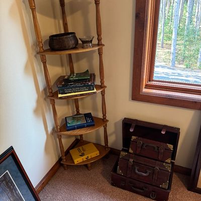 Sale Photo Thumbnail #158: Corner shelf 