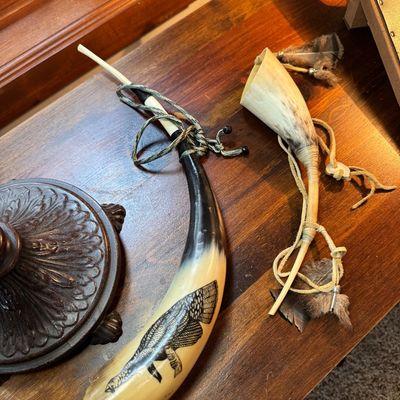 Sale Photo Thumbnail #72: Handcrafted horns