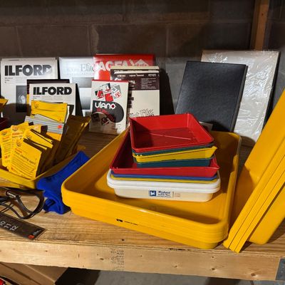 Sale Photo Thumbnail #197: Dark room trays