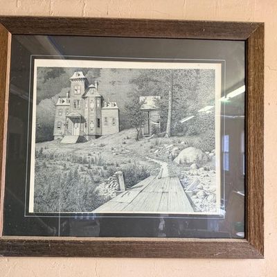 Artist signed art print