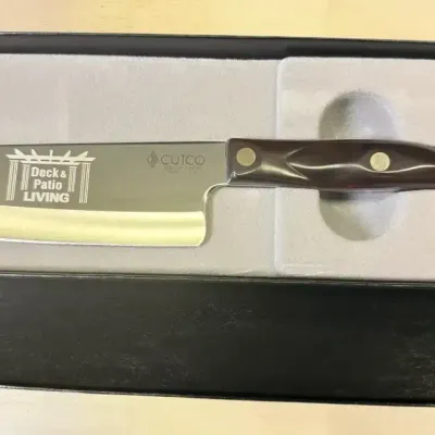 [1] Cutco 5” Petite Santoku Knife 2166 KQ with Box