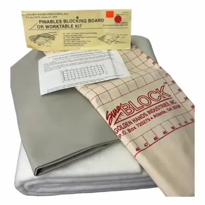 Golden Hands Sure BLOCK Sewing & Needlework Blocking Board Kit
