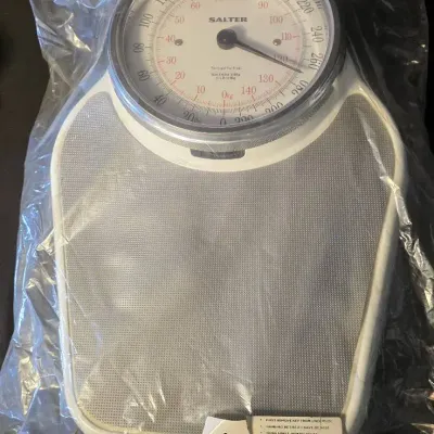 Salter Academy Professional Mechanical Bathroom Scale & Digital Wrist Blood Pressure Monitor  