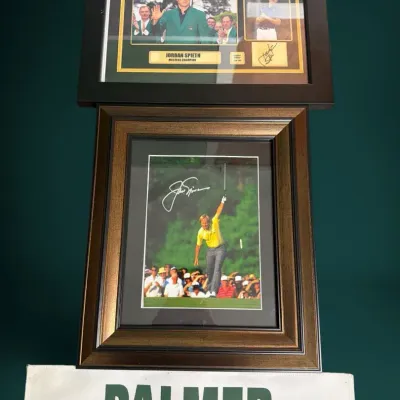 Jordan Spieth & Jack Nicklaus Golf Memorabilia – 3 Pieces