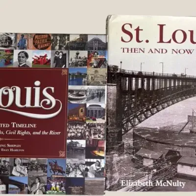 St. Louis History Books – Illustrated Timeline & Then and Now