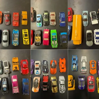 Hot Wheels, Matchbox & Maisto Die-Cast Vehicle Lot