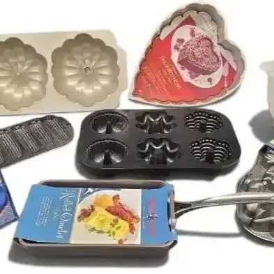 Nordic Ware Bakeware & Lodge Cast Iron Specialty Pan Collection
