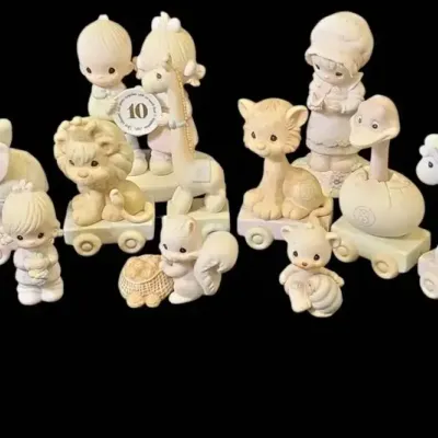 Precious Moments Birthday Train & Other Collectibles