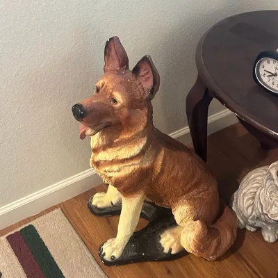 Sale Photo Thumbnail #39: D lifesize dog firgurine
