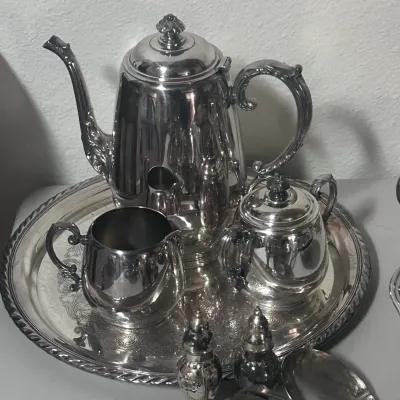 Sale Photo Thumbnail #99: K silver plated