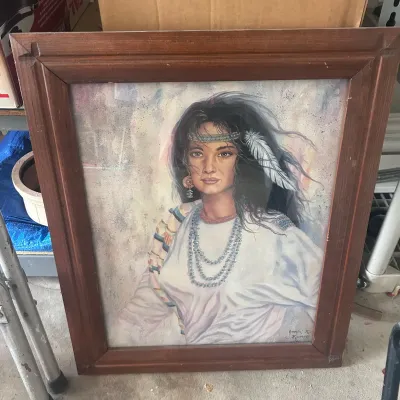 Sale Photo Thumbnail #12: Ar native woman