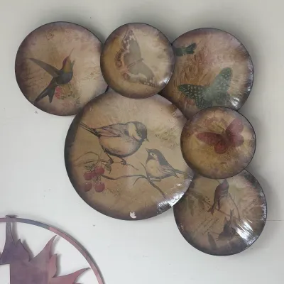 Sale Photo Thumbnail #31: D decorative bird plates