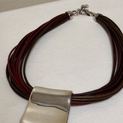 Sale Photo Thumbnail #489: 925 pendent on a multiple cord nk