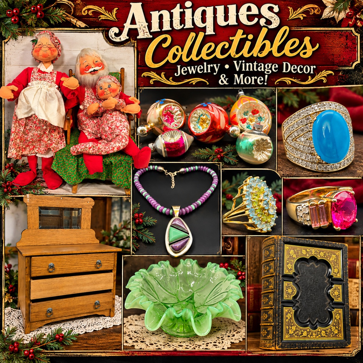 Vintage Disney Collectibles, Sparkling Jewelry, Christmas Treasures ...