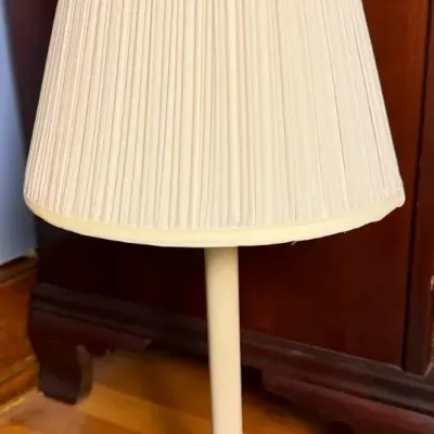 Vintage Stiffel Brass Candlestick Table Lamp - 22" H