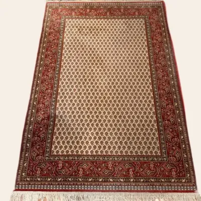 Louis de Poortere Wool Area Rug 4'12" X 6'