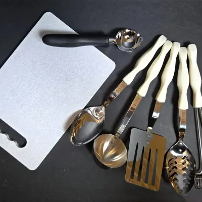 New Cutco Cooking Utensils & Cutting Board 